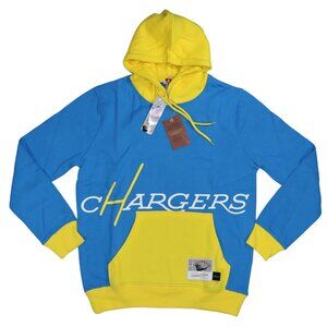 Mitchell & Ness Los Angeles Chargers NFL Throwbacks Hoodie Men's Sweatshirt NWT